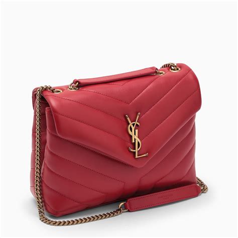 sac yves saint laurent loulou rouge|ysl loulou purses.